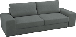 Прямой диван Mio Tesoro Elke Base (Velutto 32 темно-серый)