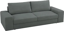 Прямой диван Mio Tesoro Elke Base (Velutto 32 темно-серый)