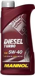 Моторное масло Mannol DIESEL TURBO 5W-40 1л