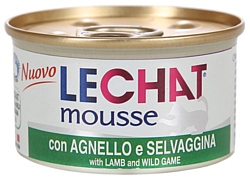 LeChat Mousse с Ягненком и Дичью (0.085 кг) 1 шт.