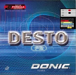 Ракетка для настольного тенниса Donic Desto F2 (max, красный)