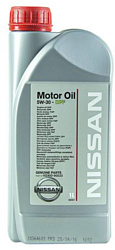 Моторное масло Nissan Motor Oil 5W-30 1л