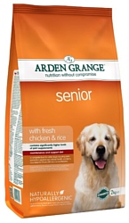 Arden Grange (2 кг) Senior курица и рис сухой корм для стареющих собак