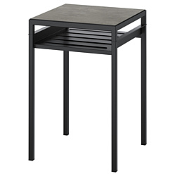 Ikea Нибода (серый бетон/черный) 104.526.33