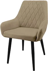 Гальваник Корлеоне (ткань, черный муар/catania latte)