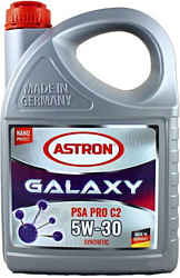 Моторное масло Astron Galaxy PSA pro C2 5W-30 5л