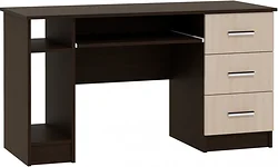 Стол для работы Памир ПКС-4 (венге/дуб белфорт) Стол для работы Памир ПКС-4 (венге/дуб белфорт)