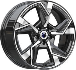 K&K Кайан 7.5x18/5x110 D65.1 ET37 Алмаз черный