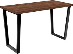 Стол для работы King Style Коин Black 138х70 (морское дерево винтаж)