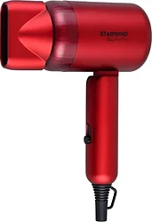 Компактный фен StarWind SHD 6060 (красный)