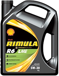 Shell Rimula R6 LME 5W-30 4л