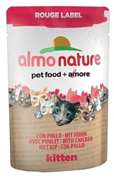Almo Nature Rouge Label Kitten Chicken (0.055 кг) 12 шт.
