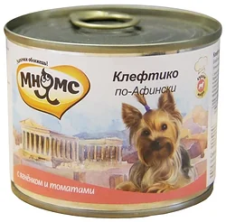 Мнямс (0.2 кг) Клефтико по-афински для мелких пород собак (ягненок с томатами)