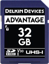 Delkin Devices SDHC Advantage UHS-I 32GB
