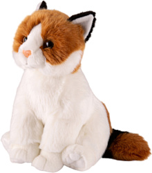 Мягкая игрушка Maxitoys Maxi Life Кот с ярким окрасом Калико Кэт ML-SO-130222-25-6