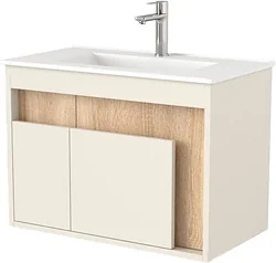 Тумба под умывальник Дабер 016 70 Т16.7.0.18 (бежевый/дуб бардолино)