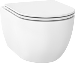 Унитаз Wellsee Chalice Perfection RimFree 182608001 (чаша, пневмокрышка, матовый белый)