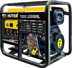 Дизельный генератор Huter LDG 5000L