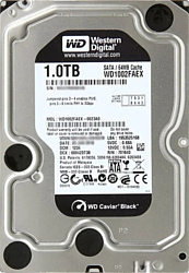 WD Caviar Black 1TB WD1002FAEX (восстановленный производителем) WD Caviar Black 1TB WD1002FAEX (восстановленный производителем)