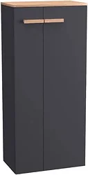 Шкаф-полупенал Lauter Шкаф-полупенал Навесной Adri (антрацит)