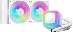 Жидкостное охлаждение для процессора DeepCool LE240 WH V2 R-LE240-WHAMMN-G-2 Жидкостное охлаждение для процессора DeepCool LE240 WH V2 R-LE240-WHAMMN-G-2