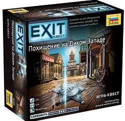 Логическая настольная игра Звезда EXIT-КВЕСТ Похищение на Диком Западе Логическая настольная игра Звезда EXIT-КВЕСТ Похищение на Диком Западе