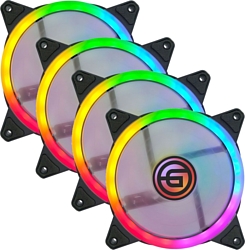 Комплект вентиляторов для корпуса Ginzzu 12LB4 (4 шт.)