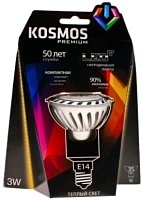 Kosmos Premium LED JDR 3W 3000K E14