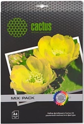 CACTUS Различная фактура универсальная A4 21 лист (CS-Mixpack)