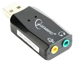 Внешняя звуковая карта Gembird SC-USB2.0-01 Внешняя звуковая карта Gembird SC-USB2.0-01