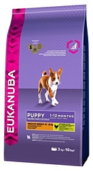 Eukanuba (3 кг) Puppy Dry Dog Food For Medium Breed Chicken