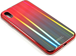 Case Aurora для iPhone XS Max (красный/синий)