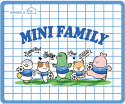 Miniso Mini Family Sports Square (синий)