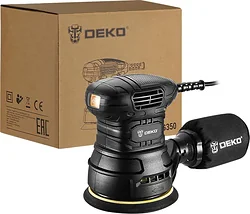 Эксцентриковая шлифмашина DEKO DKG350