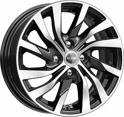 Колесный диск K&K KC882 6x15/4x100 D60.1 ET50 Алмаз черный