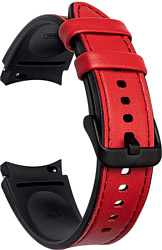 Rumi Comfort гибридный для Samsung Galaxy Watch4/5 (20 мм, красный)