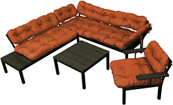 M-Group Дачный 12180605 (коричневая подушка)