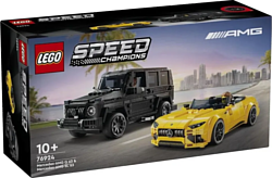 Конструктор LEGO Speed Champions 76924 Автомобили Mercedes-AMG G 63 & Mercedes-AMG SL 63