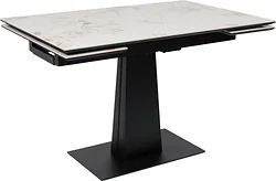 Кухонный стол Lepremo AV 2119 МДФ+керамика раздвижной 1200-1800x800 (натуральный глянцевый Gold Jade/черный) Кухонный стол Lepremo AV 2119 МДФ+керамика раздвижной 1200-1800x800 (натуральный глянцевый Gold Jade/черный)