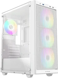 Корпус для компьютера ID-Cooling Ware 310 ARGB (белый) Корпус для компьютера ID-Cooling Ware 310 ARGB (белый)