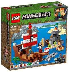 LEGO Minecraft 21152 Приключения на пиратском корабле