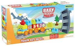 Wader Baby Blocks 41460 Железная дорога