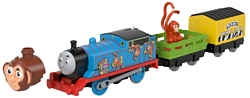 Thomas and Friends Поездной состав Паровозик с маской животного серия TrackMaster GLK69