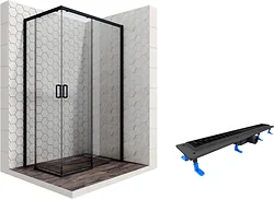 Душевой уголок Ambassador Set 11011205R-ST10