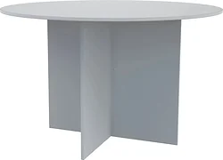 Офисный стол для переговоров МДК СП-К круглый 1200x1200x750 (белый) Офисный стол для переговоров МДК СП-К круглый 1200x1200x750 (белый)