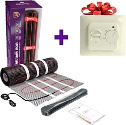 Теплый пол Nunicho Etalon SHP 1350Вт с терморегулятором RТС 70.26 (9.0м2)