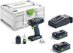 Дрель-шуруповерт Festool T 18+3 HPC 4.0 I-Plus (576446)