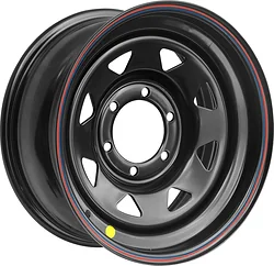 Колесный диск Off-Road-Wheels 1670-63910BL-0A17 7x16/6x139.7 D110 ET0 Black