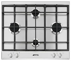 Газовая варочная панель Smeg P260XGH Газовая варочная панель Smeg P260XGH