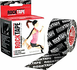 RockTape Classic 5 см x 5 м (серебряный логотип)